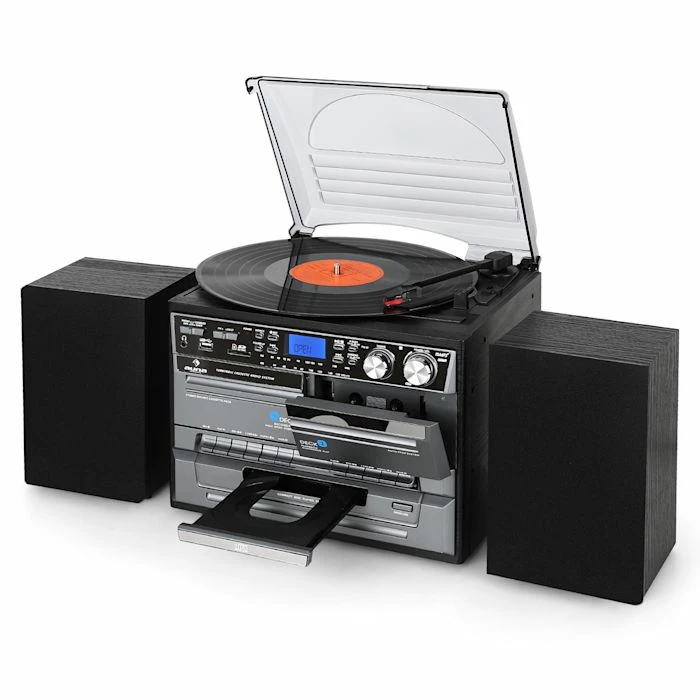 Auna Multimedia TC-386 Chaîne Stéréo 8 Auna Multimedia TC-386 Chaîne Stéréo – Image 6