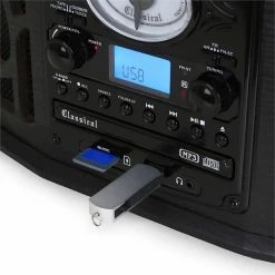 Auna Multimedia NR-620 Platine Vinyle Rétro -Multimedia Soldes Boutique 10007043 yy 0006 detail auna NR 620 Stereoanlage Plattenspieler