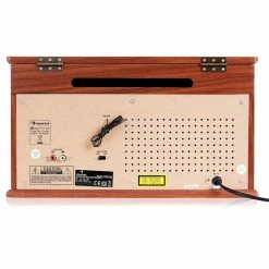 Auna Multimedia NR-620 Platine Vinyle Rétro -Multimedia Soldes Boutique 10007044 yy 0005 titel rueckseite auna retro stereoanlage