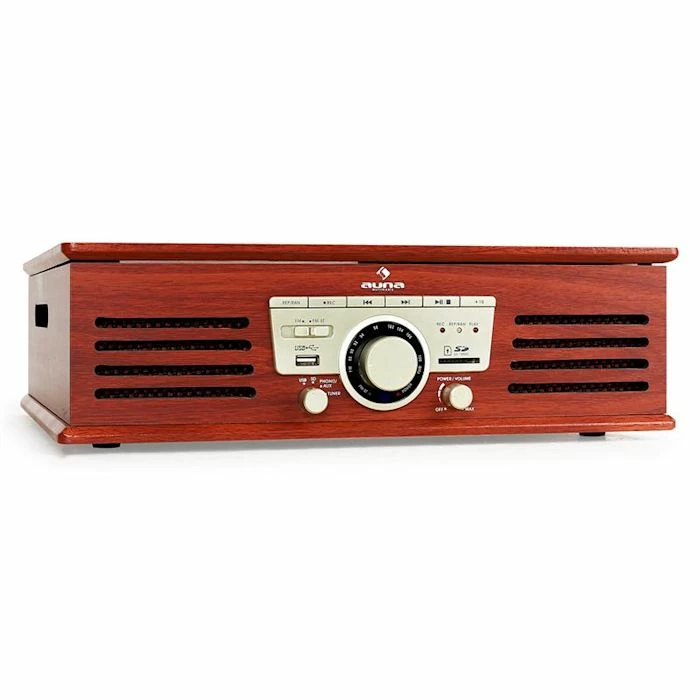 Auna Multimedia TT-92W Platine Vinyle 4 Auna Multimedia TT-92W Platine Vinyle – Image 2