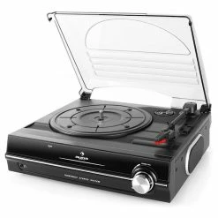 Auna Multimedia TT-928 Platine Vinyle -Multimedia Soldes Boutique 10015399 yy 0006 titel Auna 928 BK Plattenspieler