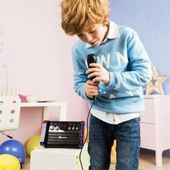 Auna Multimedia DiscoFever Chaîne Karaoké -Multimedia Soldes Boutique 10026826 yy 0004 ambient Auna karaoke CD player light effect