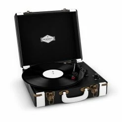 Auna Multimedia Jerry Lee Platine Vinyle Rétro