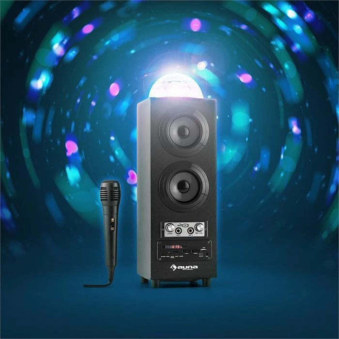 Auna Multimedia DiscoStar Black Enceinte Bluetooth – Image 3