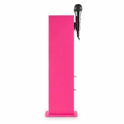 Auna Multimedia [second Choix] Karaboom LED Enceinte De Karaoké -Multimedia Soldes Boutique 10028977 yy 0004 side auna Karaboom LED Bluetooth Lautsprecher pink