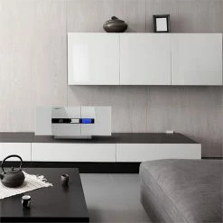 OneConcept Multimedia [second Choix] V-15-BT Chaîne Stéréo -Multimedia Soldes Boutique 10029364 05 ambiente oneConcept V15 BT Stereoanlage weiss reedit v2