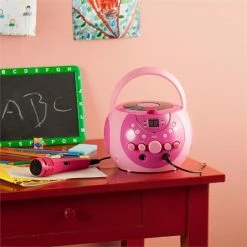 Auna Multimedia [second Choix] SingSing Chaîne Karaoké -Multimedia Soldes Boutique 10029921 yy 0004 ambient auna SingSing Karaoke Player pink
