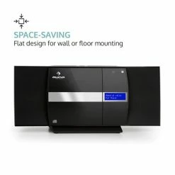 Auna Multimedia [second Choix] Chaîne Stéréo Verticale V-20 DAB -Multimedia Soldes Boutique 10029926 0004 logo auna V20 DAB Vertikal Stereoanlage schwarz reedit