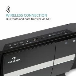 Auna Multimedia [second Choix] Chaîne Stéréo Verticale V-20 DAB -Multimedia Soldes Boutique 10029926 0005 logo auna V20 DAB Vertikal Stereoanlage schwarz reedit