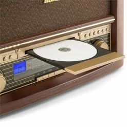 Auna Multimedia [second Choix] Belle Epoque 1906 Chaîne Stéréo Rétro -Multimedia Soldes Boutique 10030661 yy 0006 detail auna Retro Microanlage USB CD MP3