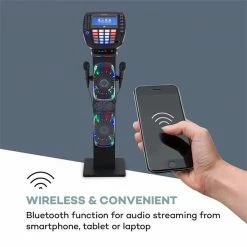 Auna Multimedia [second Choix] KaraBig Chaîne Karaoké Pour Enfants -Multimedia Soldes Boutique 10030796 uk 0004 logo auna KaraBig Karaokemaschine Bluetooth LED reedit