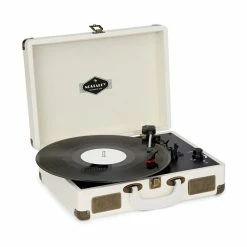 Auna Multimedia Peggy Sue Platine Vinyle Rétro