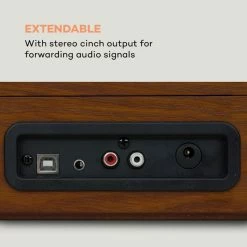 Auna Multimedia [second Choix] Peggy Sue Platine Vinyle Rétro -Multimedia Soldes Boutique 10031391 uk 0003 logo auna Peggy Sue Retro Plattenspieler Holz