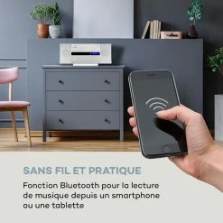 Auna Multimedia Chaîne Stéréo Verticale V-20 DAB -Multimedia Soldes Boutique 10031466 fr 0003 logo