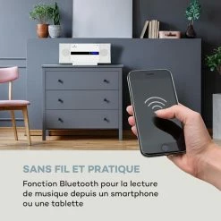 Auna Multimedia Chaîne Stéréo Verticale V-20 DAB -Multimedia Soldes Boutique 10031467 fr 0003 logo