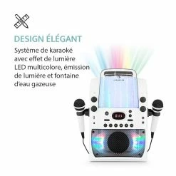 Auna Multimedia Kara Liquida BT Chaîne Karaoké - Blanc/gris -Multimedia Soldes Boutique 10031560 fr 0003 logo