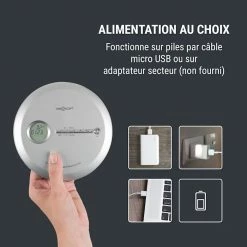 OneConcept Lecteurs CD & MP3 CDC 100MP3 Discman Lecteur CD LCD ASP Amplification Des Basses 2x1,5V - Argenté -Multimedia Soldes Boutique 10031566 fr 0003 logo