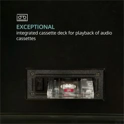 Auna Multimedia Belle Epoque 1908 Chaîne Stéréo Rétro -Multimedia Soldes Boutique 10031957 yy 0006 logo auna Belle Epoque 1908 Retro Stereoanlage