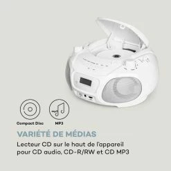 Auna Lecteurs CD & MP3 Roadie Sing CD Boombox 12 Auna Lecteurs CD & MP3 Roadie Sing CD Boombox -Multimedia Soldes Boutique 10032056 fr 0005 logo