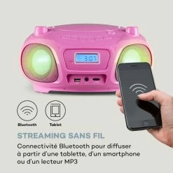 Auna Lecteurs CD & MP3 Roadie Sing CD Boombox -Multimedia Soldes Boutique 10032058 fr 0003 logo