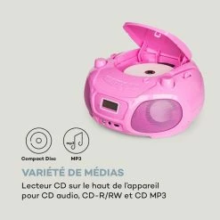 Auna Lecteurs CD & MP3 Roadie Sing CD Boombox -Multimedia Soldes Boutique 10032058 fr 0005 logo