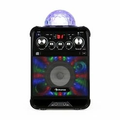 Auna Multimedia Rockstage LED Chaîne Karaoké -noir -Multimedia Soldes Boutique 10032179 yy 0003 detail auna Rockstar LED Karaokeanlage schwarz