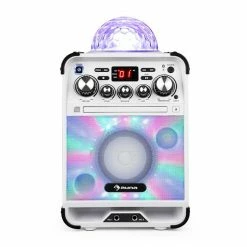 Auna Multimedia Rockstage LED Chaîne Karaoké -blanc -Multimedia Soldes Boutique 10032180 yy 0003 detail auna Rockstar LED Karaokeanlage weiss