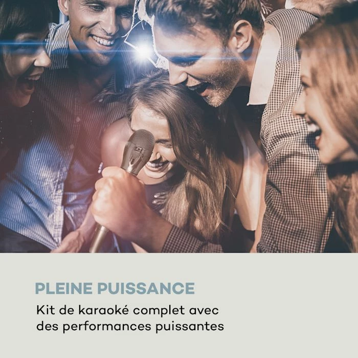 Auna Multimedia Karaoke Star 3 Kit Karaoké 4 Auna Multimedia Karaoke Star 3 Kit Karaoké – Image 2