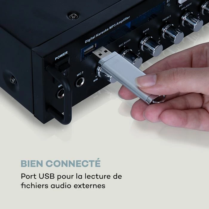 Auna Multimedia Karaoke Star 3 Kit Karaoké 7 Auna Multimedia Karaoke Star 3 Kit Karaoké – Image 5