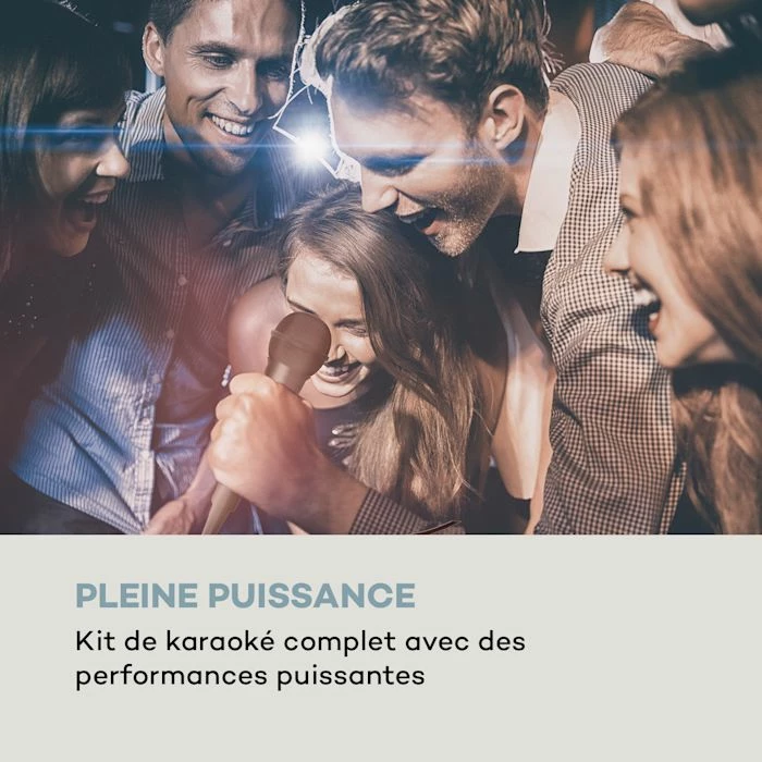 Auna Multimedia Karaoke Star 1 Kit Karaoké 4 Auna Multimedia Karaoke Star 1 Kit Karaoké – Image 2