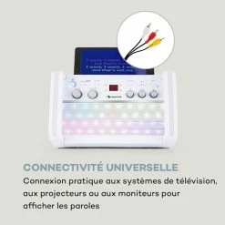 Auna Multimedia DiscoFever Chaîne Karaoké 2.0 BT -Multimedia Soldes Boutique 10032757 fr 0003 logo