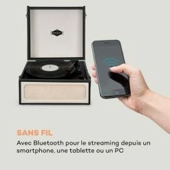 Auna Multimedia Sarah Ann Platine Vinyle -Multimedia Soldes Boutique 10033175 fr 0004 logo