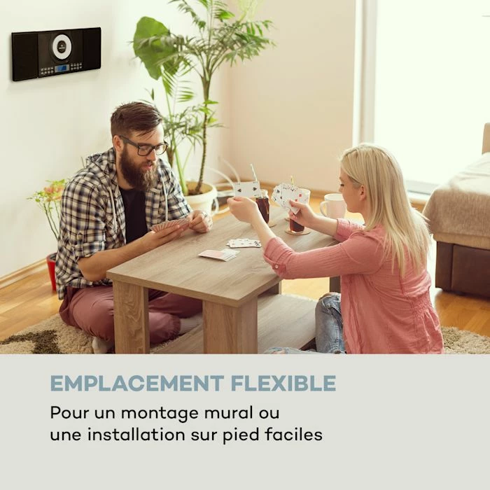 Auna Multimedia Wallie Micro-chaîne Lecteur CD 4 Auna Multimedia Wallie Micro-chaîne Lecteur CD – Image 2