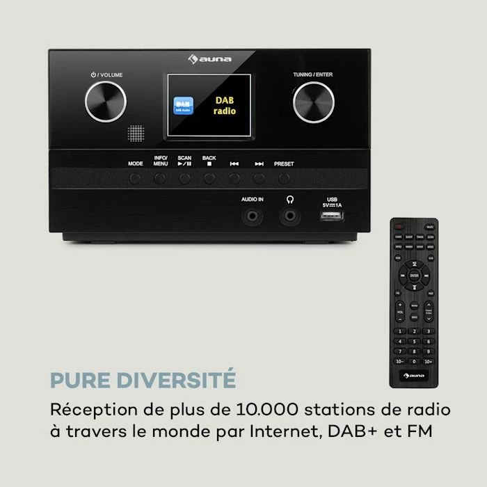 Auna Multimedia Connect System S Chaîne Stéréo 5 Auna Multimedia Connect System S Chaîne Stéréo – Image 3