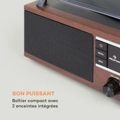 Auna Multimedia TT-138 DAB Platine Vinyle 12 Auna Multimedia TT-138 DAB Platine Vinyle -Multimedia Soldes Boutique 10034092 fr 0005 logo