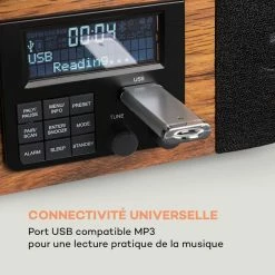 Auna Multimedia Verticalo SE DAB Platine Vinyle Rétro -Multimedia Soldes Boutique 10034590 fr 0004 logo