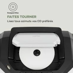Auna Lecteurs CD & MP3 Roadie 2K Boombox Lecteur CD -Multimedia Soldes Boutique 10034921 fr 0003 logo