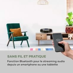 Auna Lecteurs CD & MP3 Roadie 2K Boombox Lecteur CD -Multimedia Soldes Boutique 10034921 fr 0004 logo