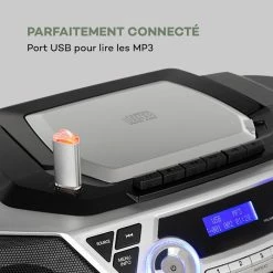 Auna Lecteurs CD & MP3 Roadie 2K Boombox Lecteur CD -Multimedia Soldes Boutique 10034921 fr 0006 logo