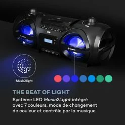 Auna Lecteurs CD & MP3 Soundblaster DAB Boombox 11 Auna Lecteurs CD & MP3 Soundblaster DAB Boombox -Multimedia Soldes Boutique 10035222 fr 0004 logo