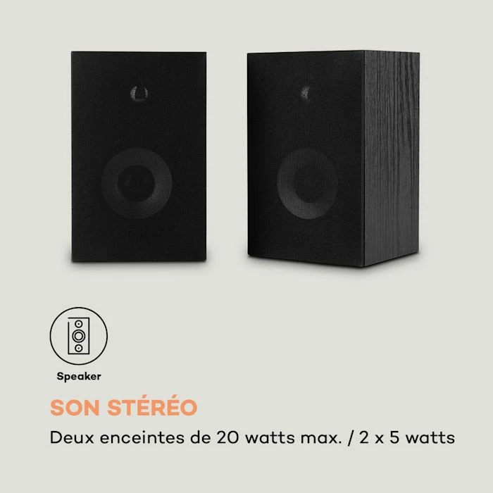 Auna Multimedia TT-Play PLUS Platine Vinyle 5 Auna Multimedia TT-Play PLUS Platine Vinyle – Image 3