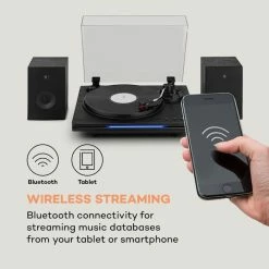 Auna Multimedia TT-Play PLUS Platine Vinyle 11 Auna Multimedia TT-Play PLUS Platine Vinyle -Multimedia Soldes Boutique 10035273 uk 0004 logo auna TT Play PLUS Plattenspieler schwarz