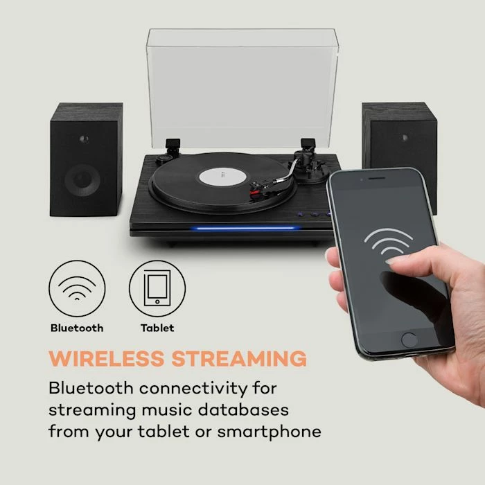 Auna Multimedia TT-Play PLUS Platine Vinyle 6 Auna Multimedia TT-Play PLUS Platine Vinyle – Image 4