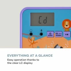 Auna Lecteurs CD & MP3 Kidsbox Zoo CD Boombox -Multimedia Soldes Boutique 10035357 uk 0006 logo auna Kidsbox Zoo CD Boombox BT