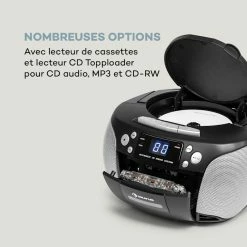 Auna Lecteurs CD & MP3 Harper CD Boombox -Multimedia Soldes Boutique 10035462 fr 0005 logo