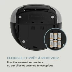 Auna Lecteurs CD & MP3 Harper CD Boombox -Multimedia Soldes Boutique 10035462 fr 0006 logo