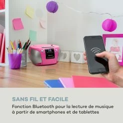 Auna Lecteurs CD & MP3 Harper CD Boombox -Multimedia Soldes Boutique 10035463 fr 0003 logo