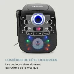Auna Multimedia StarMaker 2.0 Système De Karaoké Fonction Bluetooth Lecteur De CD Avec Micro. -Multimedia Soldes Boutique 10035822 fr 0003 logo