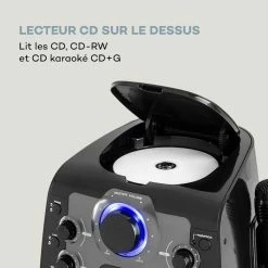 Auna Multimedia StarMaker 2.0 Système De Karaoké Fonction Bluetooth Lecteur De CD Avec Micro. -Multimedia Soldes Boutique 10035822 fr 0005 logo