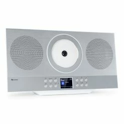 Auna Multimedia Silver Star Swing Chaîne Stéréo Verticale